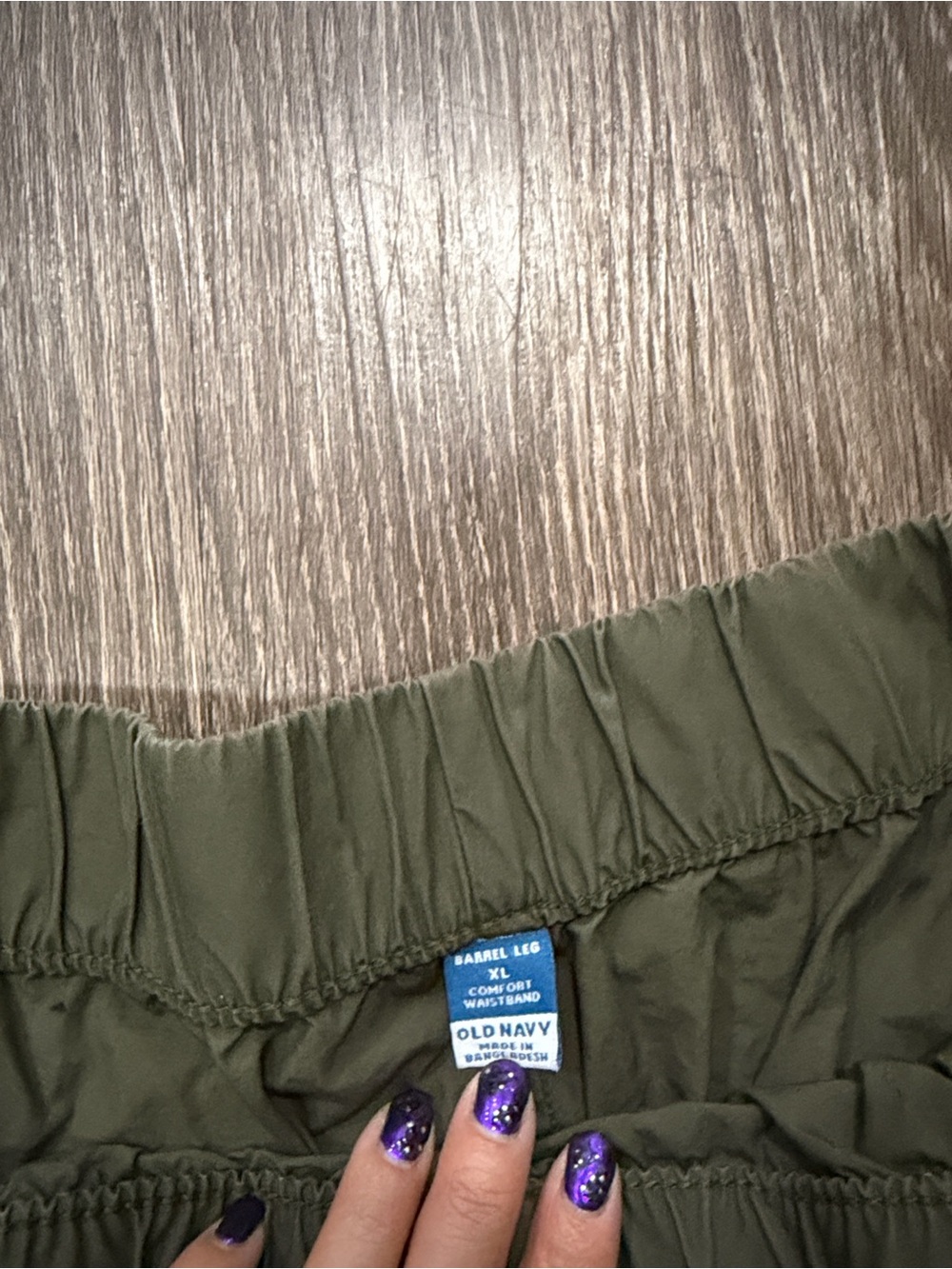 Old navy barrel leg comfort waistline size xl - Picture 3 of 5